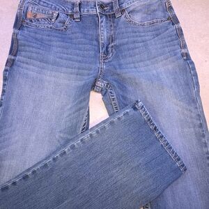 Rank 45 Men's Blue Bootcut Jeans - Classic Denim Bootbarn